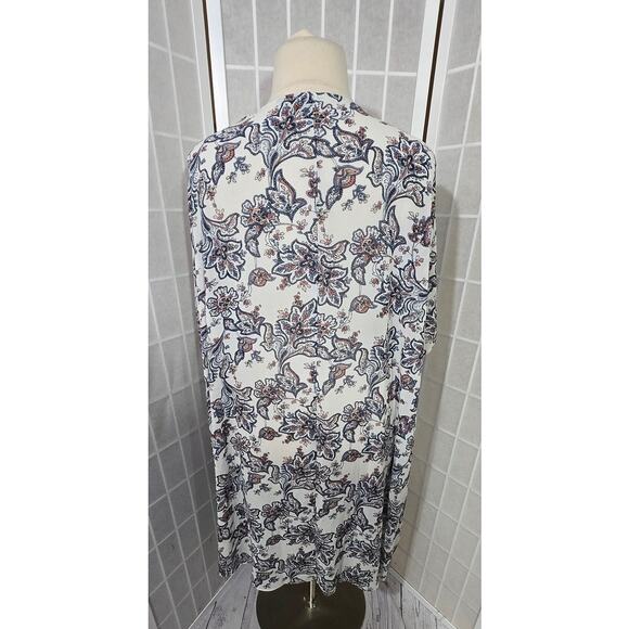 NWOT Lane Bryant Women's Open-Front Kimono Lightweight Boho Plus Size: One Size - Picture 6 of 6